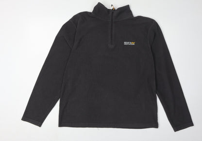Mens UK Size M Regatta Black Pullover Sweatshirt
