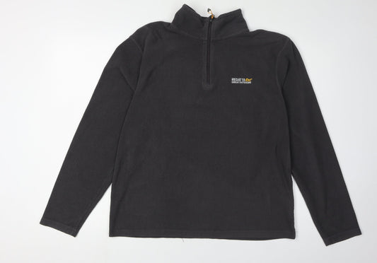 Mens UK Size M Regatta Black Pullover Sweatshirt