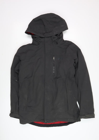 Mens UK Size M North Ridge Black Parka Coat