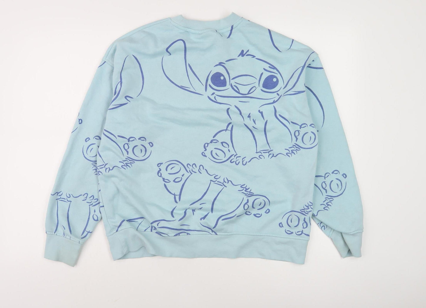 Womens UK Size 10 Disney Blue  Sweatshirt