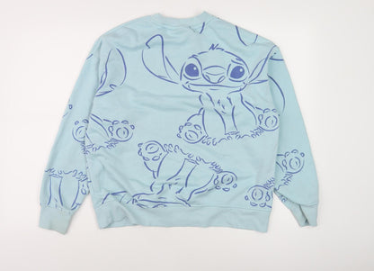 Womens UK Size 10 Disney Blue  Sweatshirt