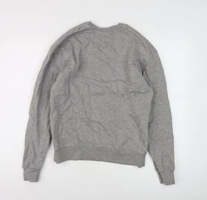 Les Boys Les Girls Grey Crew Neck Pullover Sweatshirt Unisex S