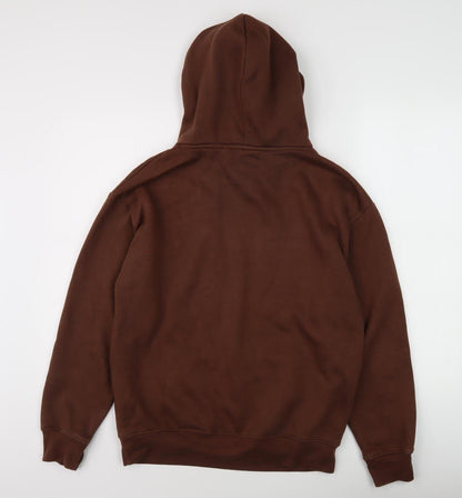 Mens UK Size S Bench Brown Pullover Hoodie