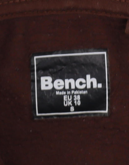 Mens UK Size S Bench Brown Pullover Hoodie