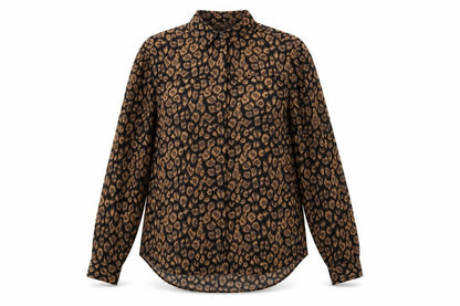 Next Women's Multicoloured Animal Print Blouse, Size 8