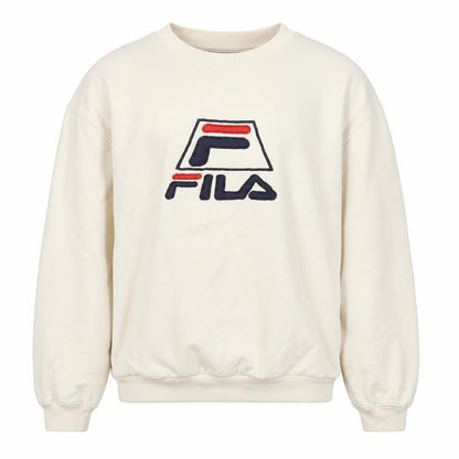 Mens UK Size S FILA Beige Pullover Sweatshirt