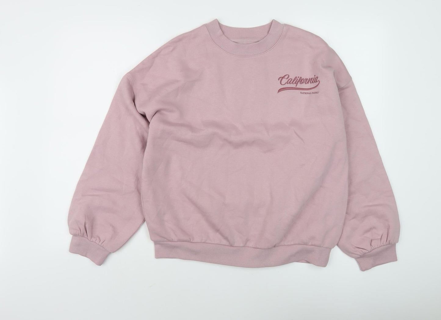 Marks and Spencer Teens Pink Graphic Sweatshirt, Size 14