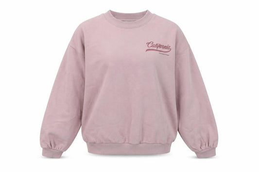 Front view of Marks & Spencer Teens Pink Graphic Sweatshirt, size 14