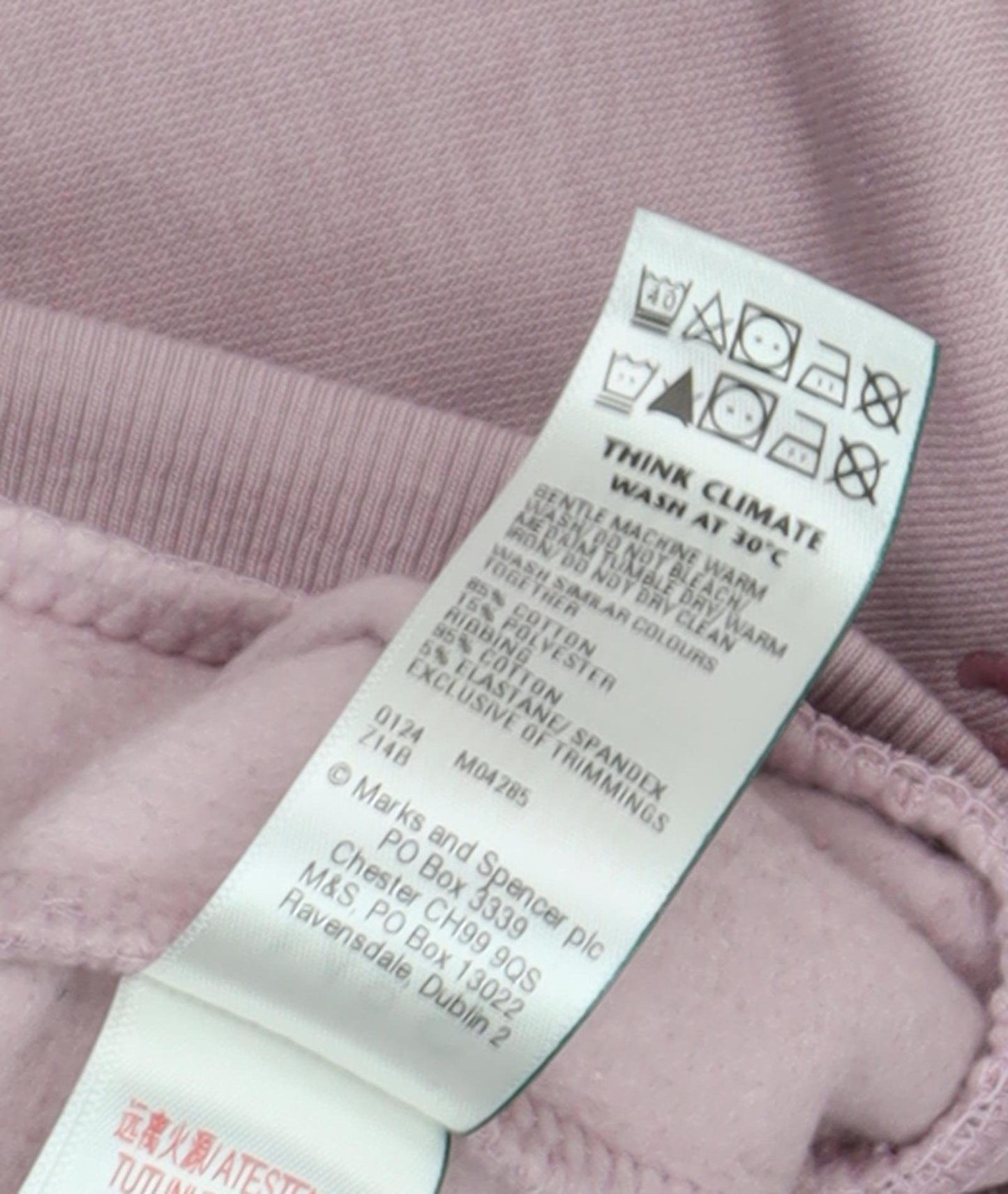 Marks and Spencer Teens Pink Graphic Sweatshirt, Size 14