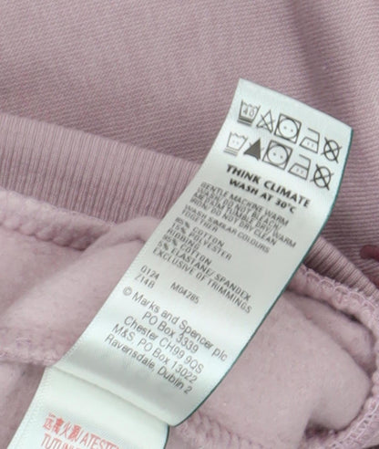 Marks and Spencer Teens Pink Graphic Sweatshirt, Size 14
