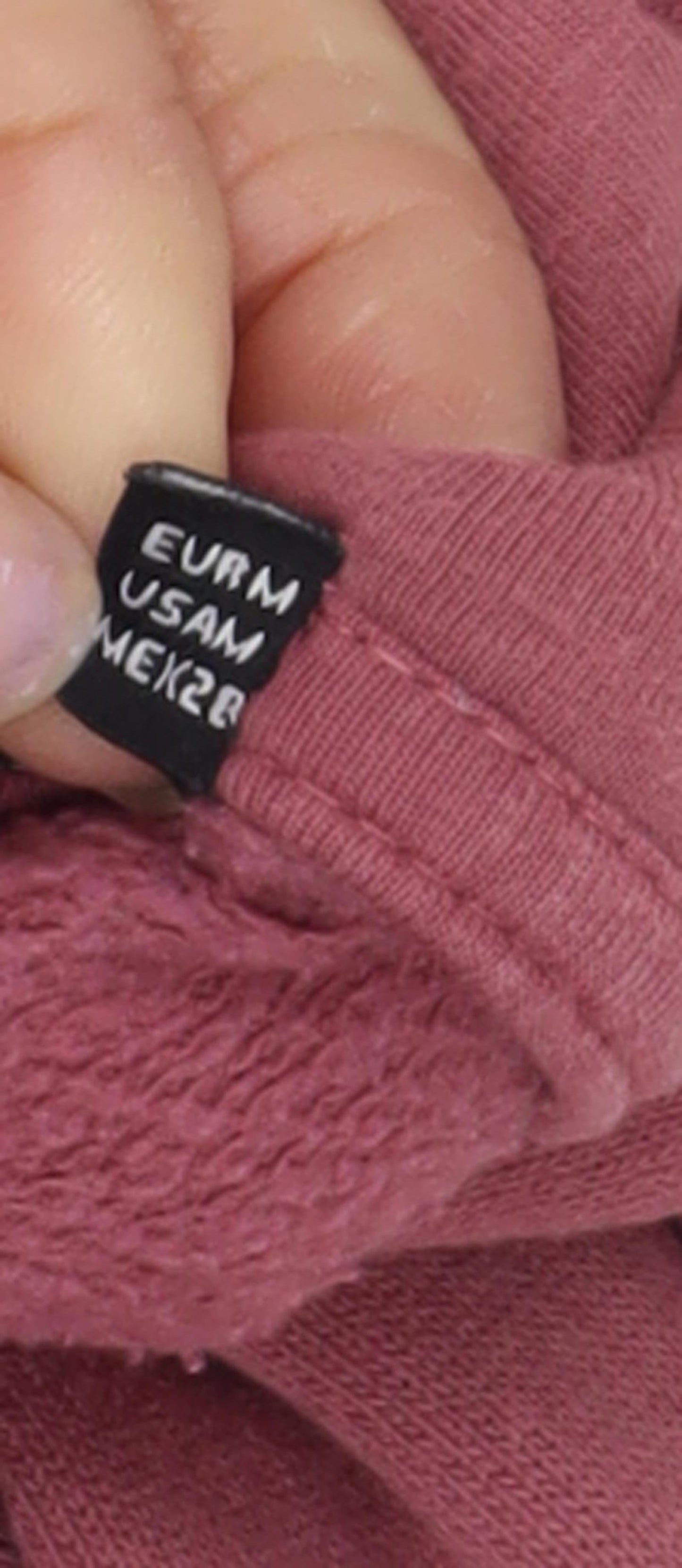 Bershka Women's Pink Full Zip Hoodie Size 12