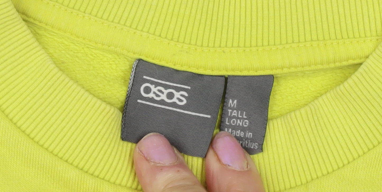 Unisex Adults UK Size M ASOS Green  Sweatshirt