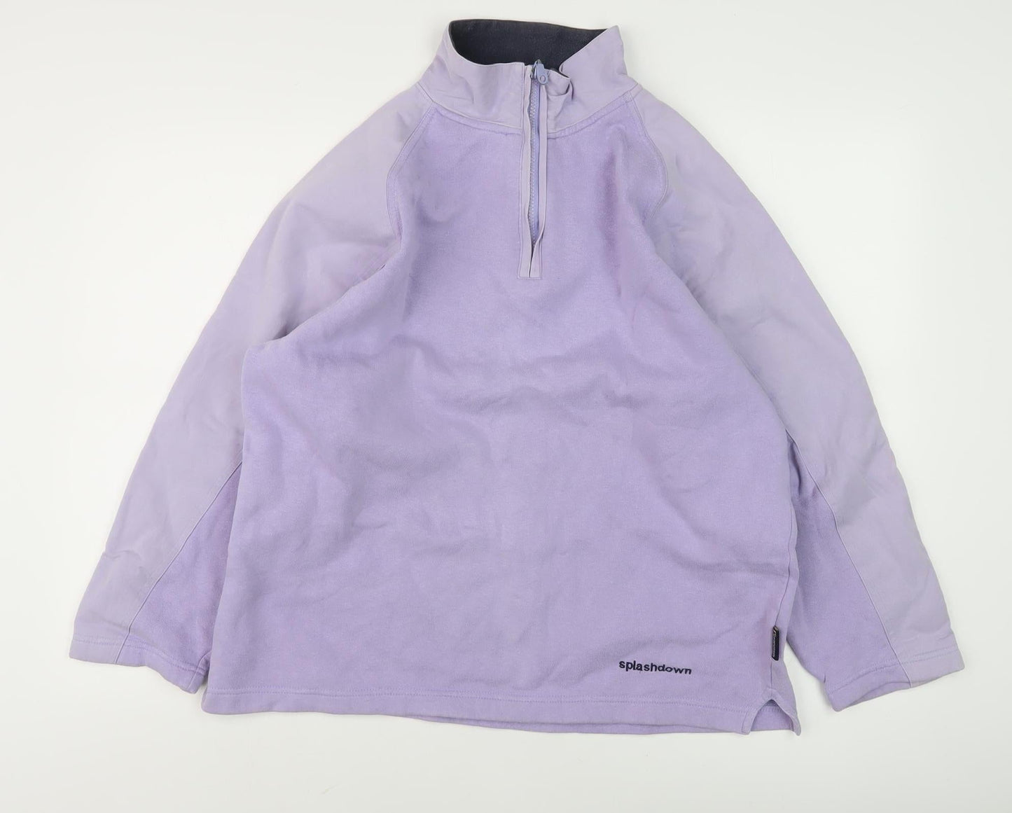 Splashdown Unisex Purple Pullover Sweatshirt M