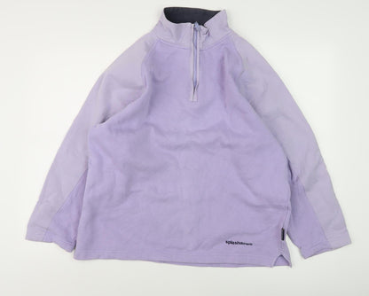 Splashdown Unisex Purple Pullover Sweatshirt M