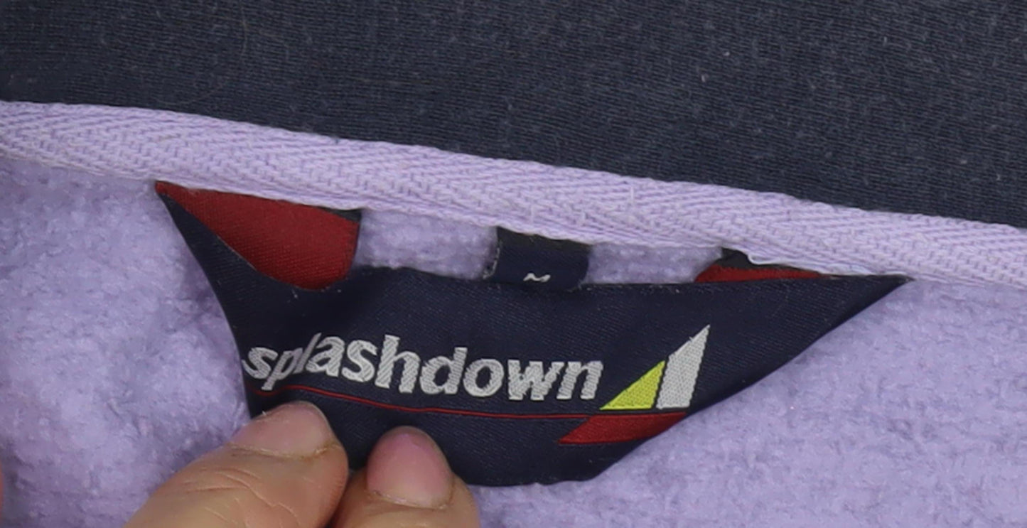 Splashdown Unisex Purple Pullover Sweatshirt M