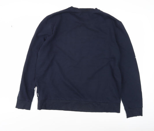 Mens UK Size XL JACK & JONES Blue Pullover Sweatshirt