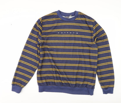 Mens UK Size M ASOS Blue Pullover Sweatshirt