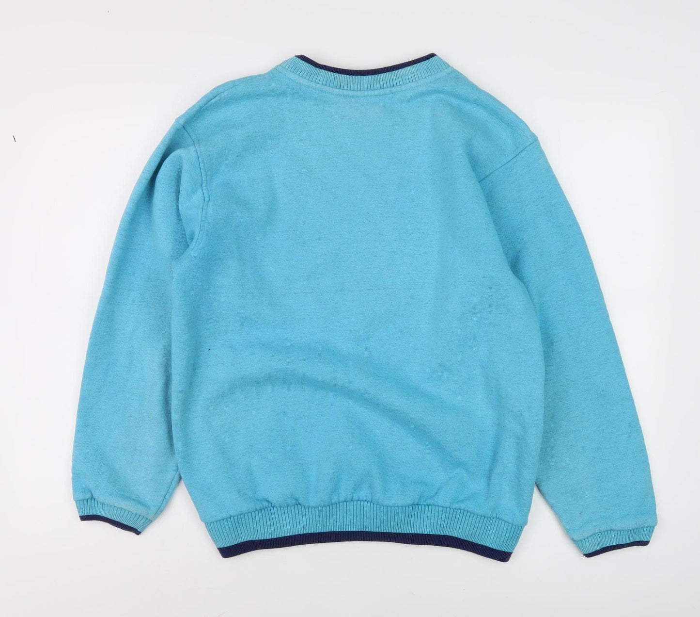 Blue Unisex Pullover Sweatshirt M - Travel Theme