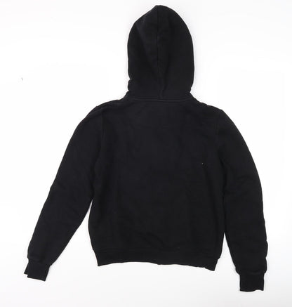 H&M Women's Black XS Full Zip Hoodie Cotton