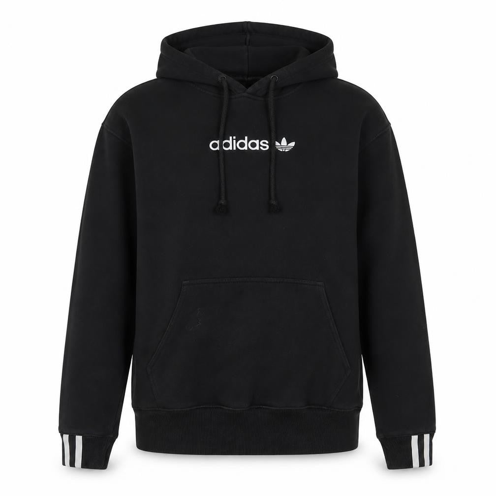 Womens UK Size 6 adidas Black Pullover Hoodie