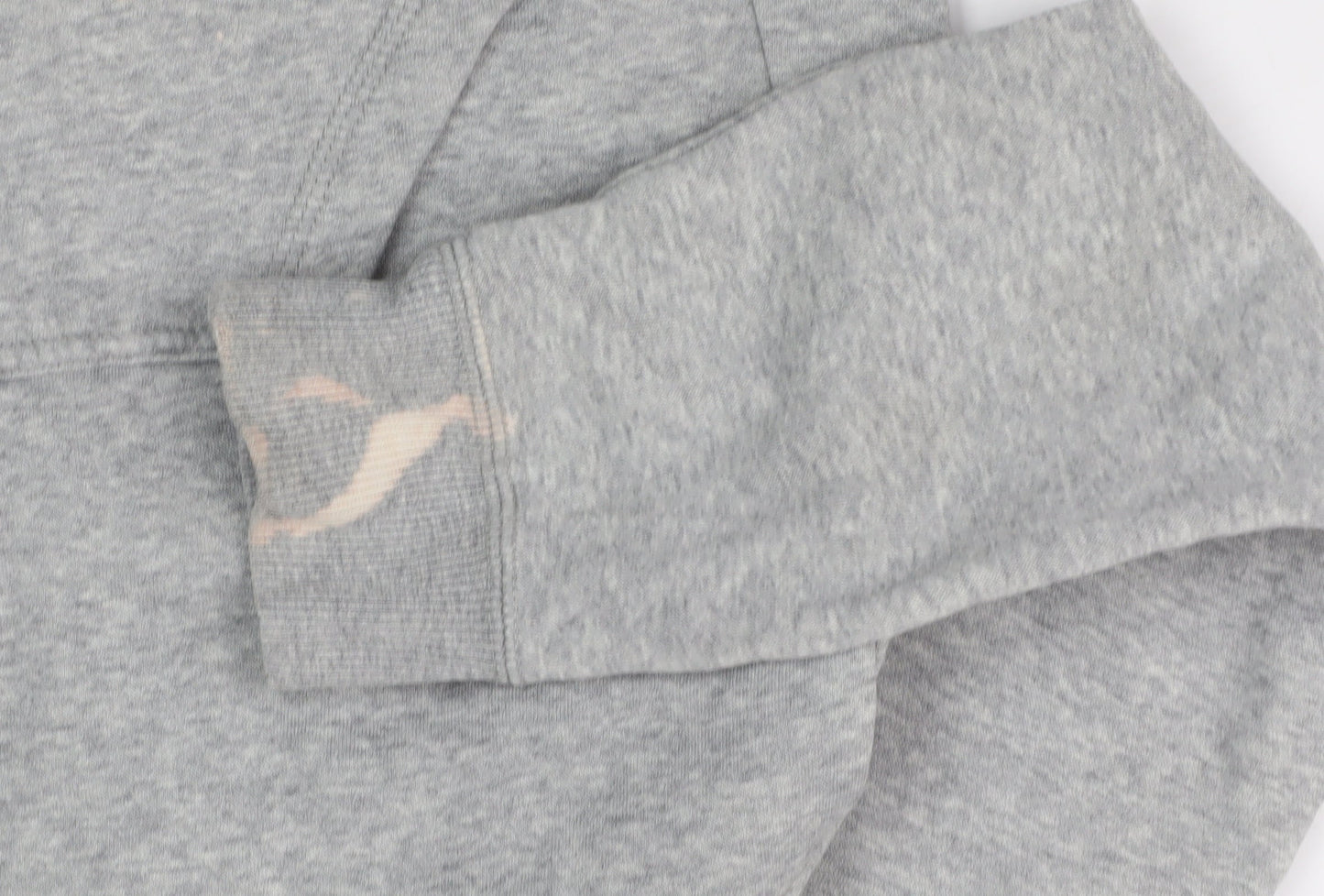 Adidas Boys Grey Full Zip Hoodie 16 Years - Sporty Comfort