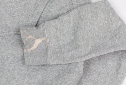 Adidas Boys Grey Full Zip Hoodie 16 Years - Sporty Comfort