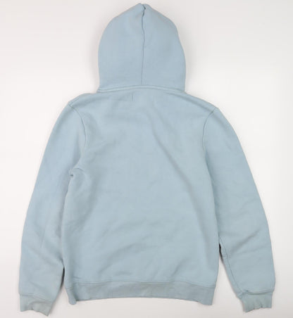 Hype Women's Blue Pullover Hoodie Size 10