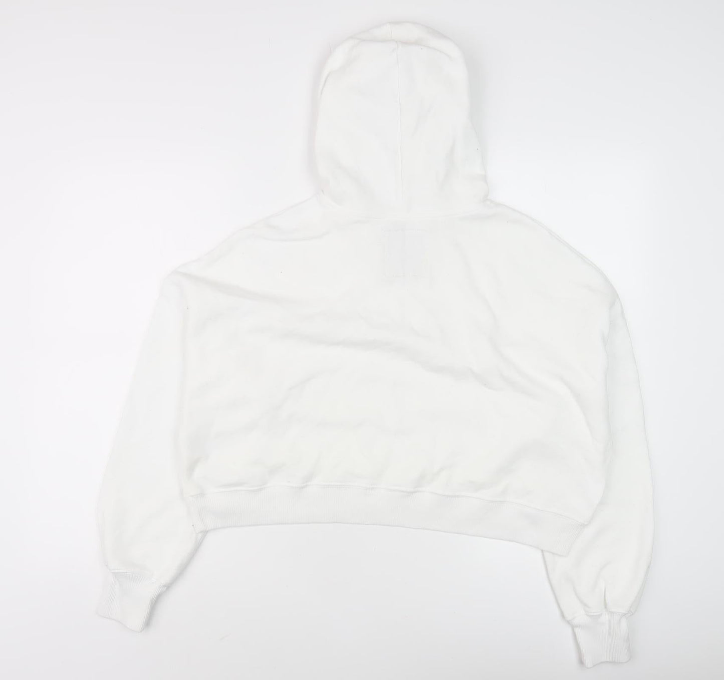 Hollister Women’s White Pullover Hoodie S