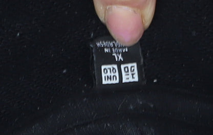 Uniqlo Men's Black XL Hoodie - Fleece, Hooded, Excellent