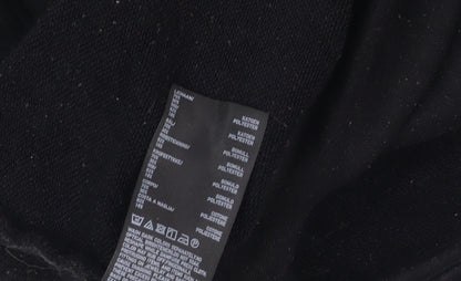 Uniqlo Men's Black XL Hoodie - Fleece, Hooded, Excellent