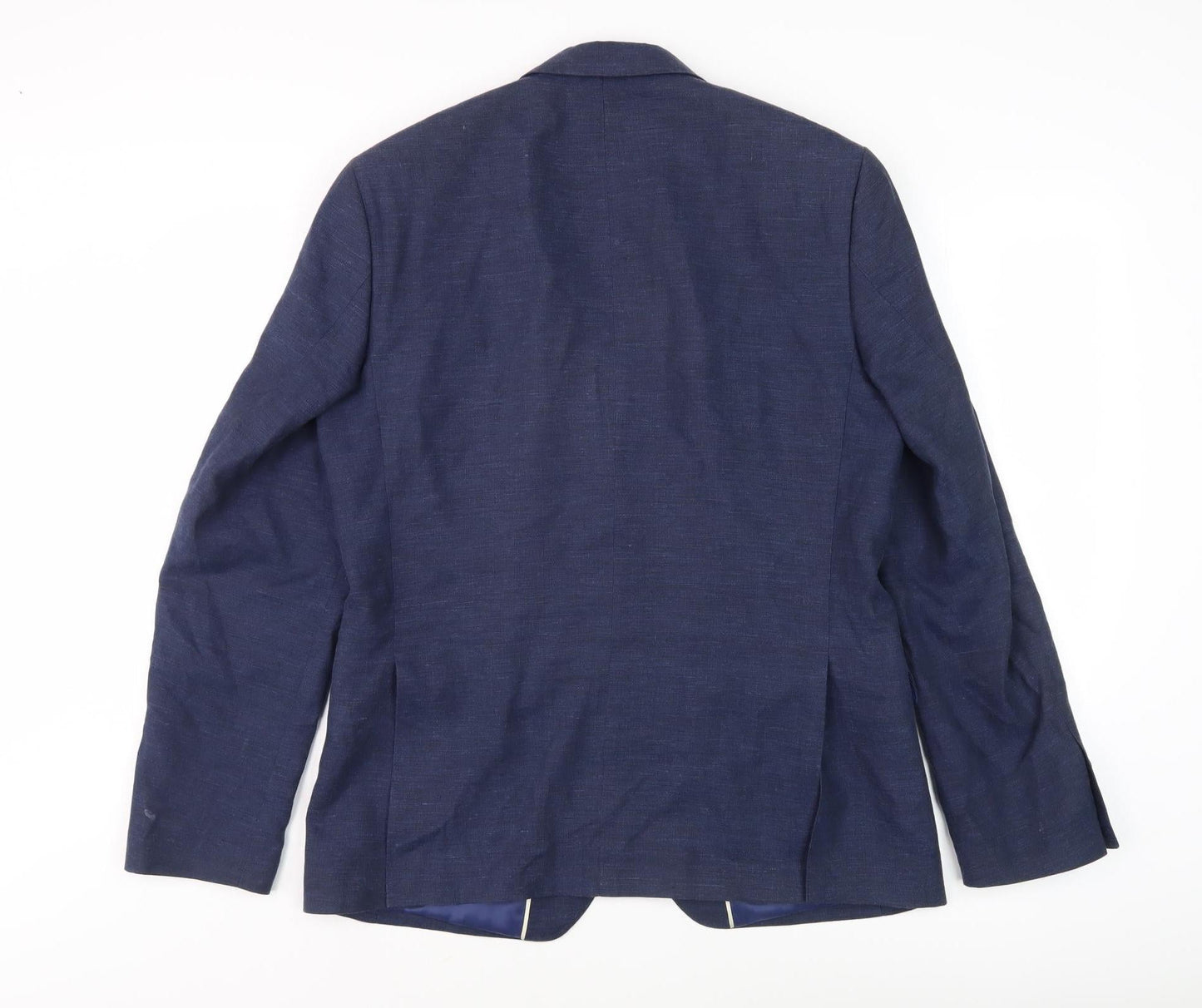 Mens UK Size 40 Marks and Spencer Regular Blue Suit Jacket