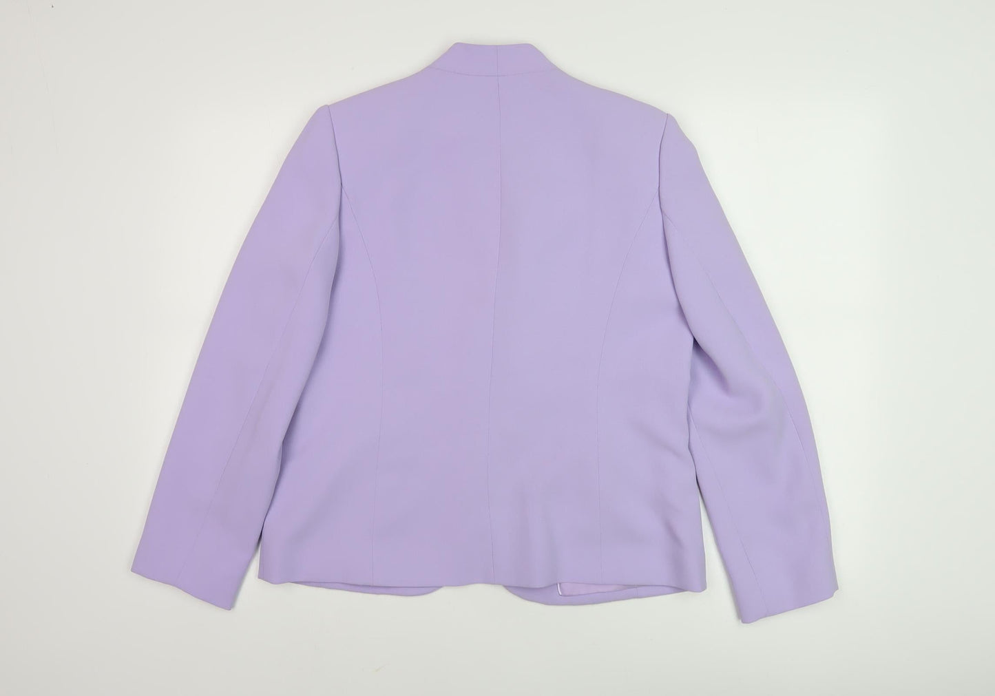 Womens UK Size 10 Eastex Purple Basic Jacket