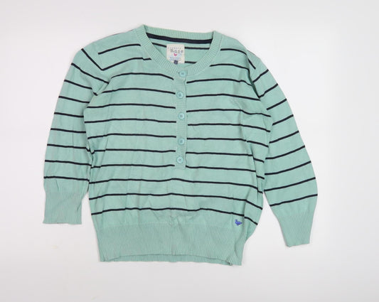 Country Rose Women's Green Cardigan - Size L