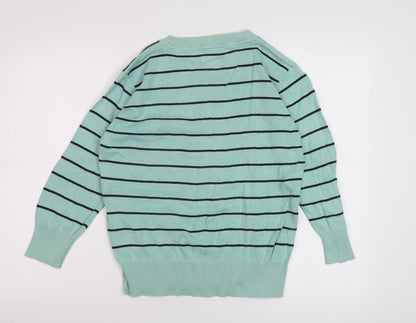 Country Rose Women's Green Cardigan - Size L