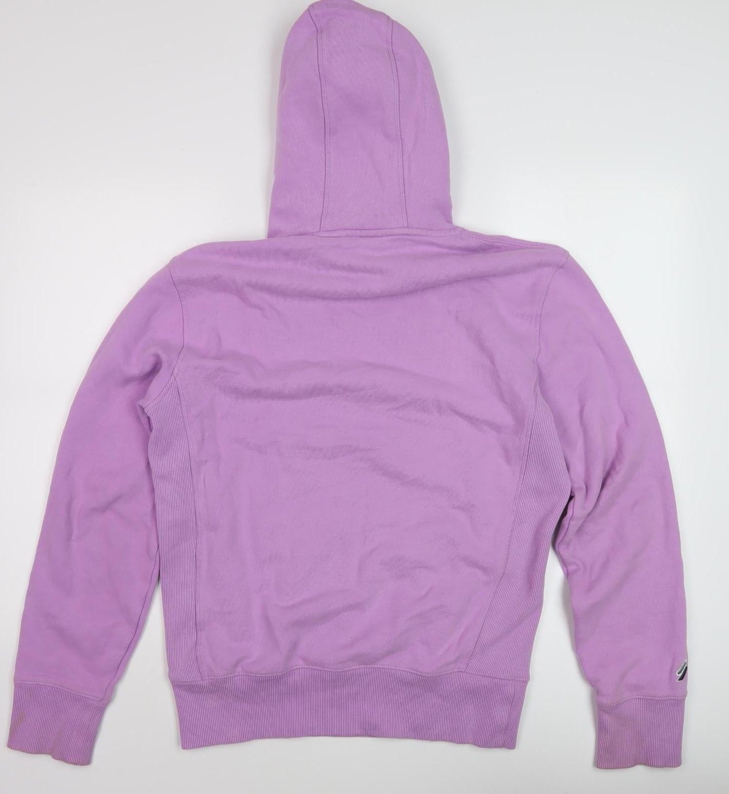 Superdry Unisex XS Purple Pullover Hoodie Long Sleeve