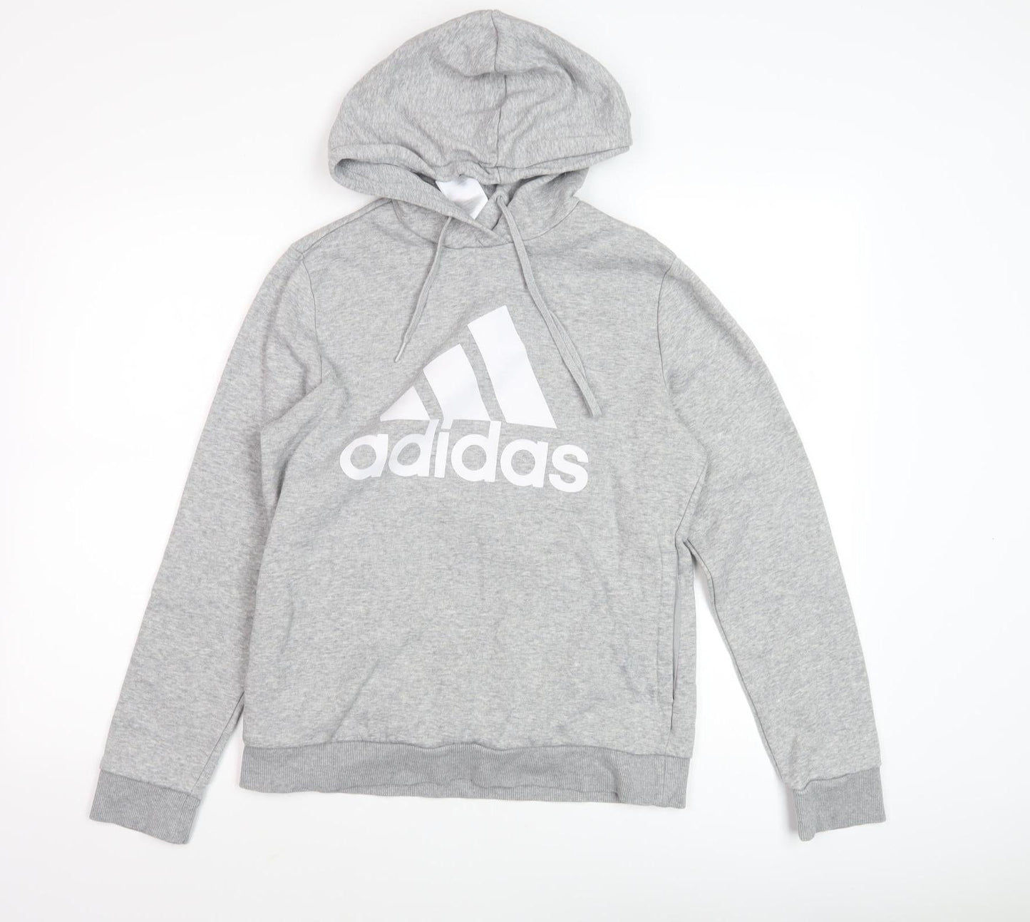 Adidas Women's Grey Pullover Hoodie M