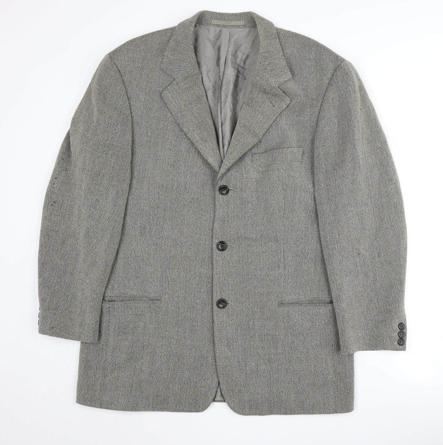 Mens UK Size 40 HUGO BOSS  Grey Suit Jacket