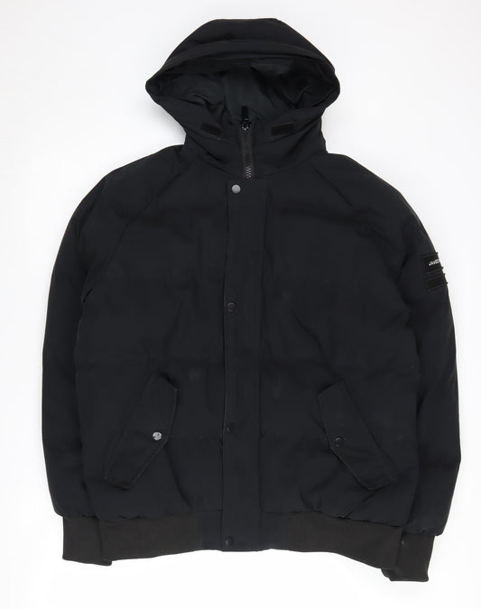 Mens UK Size L JamesonCarter Black Puffer Jacket
