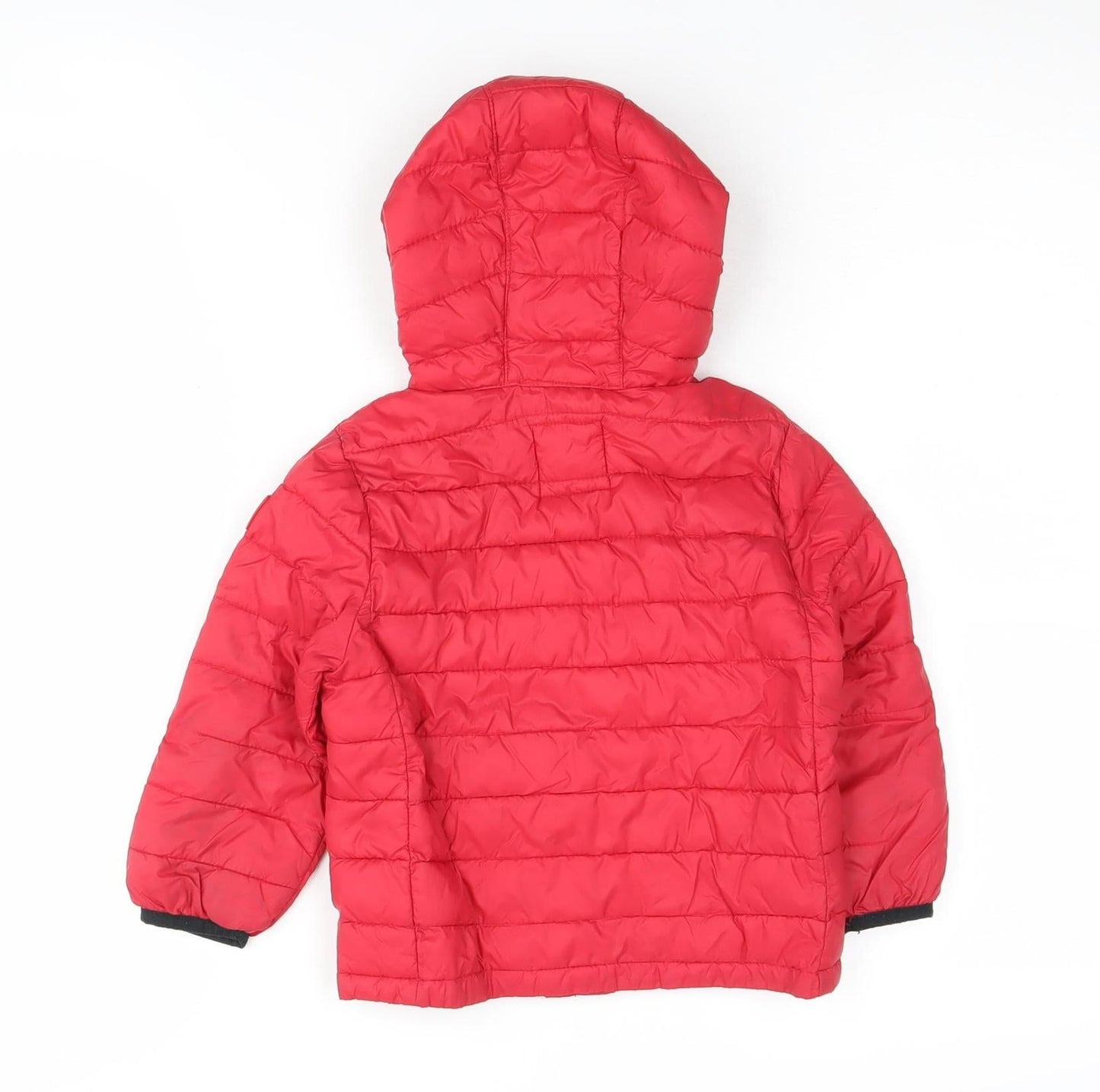 Gap Boys Red Puffer Jacket, Hooded, Size 3 Years