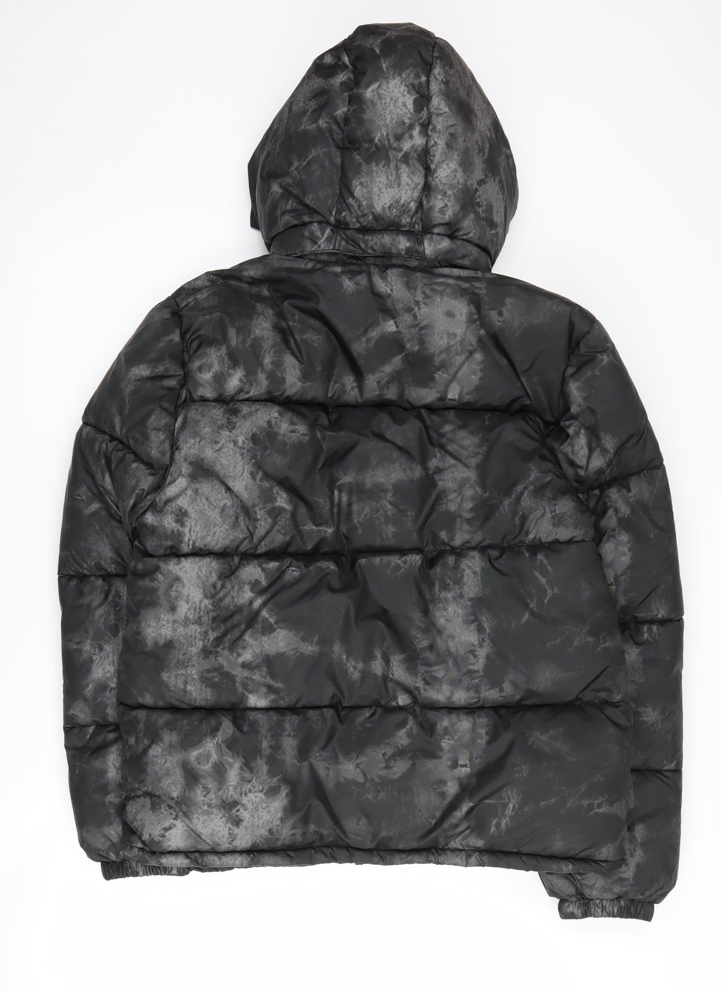 H&M Boys' Black Puffer Jacket 12-13 Years Winter