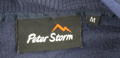 Mens UK Size M Peter Storm Blue Pullover Sweatshirt