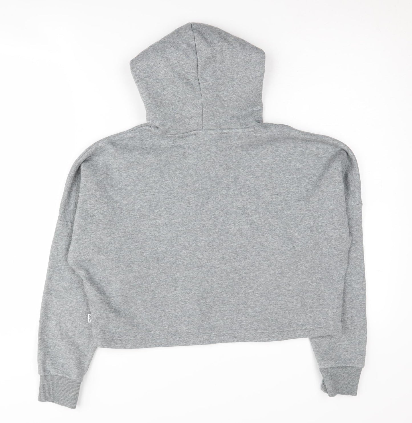 Puma Girls Grey Hoodie 11-12 Years Long Sleeve Pullover