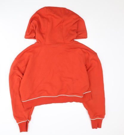 Ivy Park Women's Orange Hoodie, XS, Logo Design