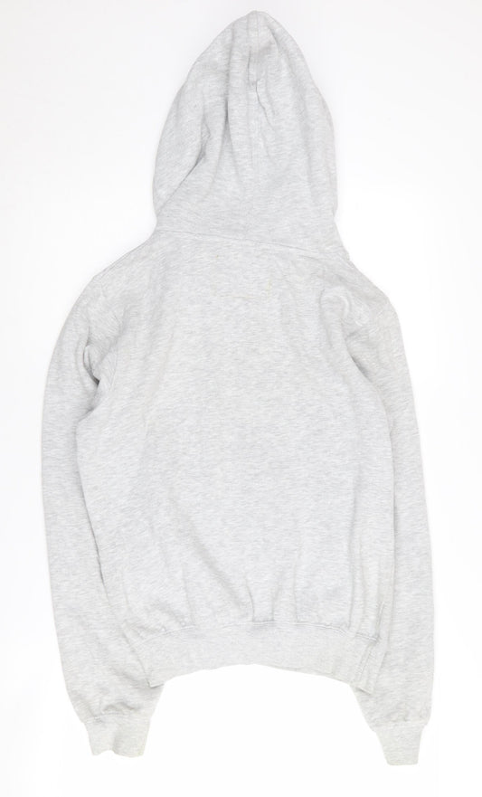 Unisex Adults UK Size S Hard Rock Cafe Grey Pullover Hoodie