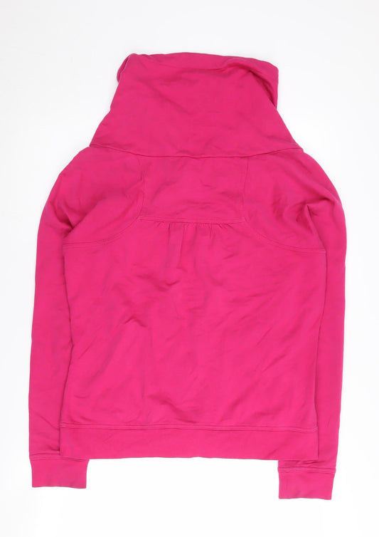 Gap Women's Pink Full Zip Hoodie - M