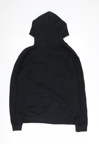 Unisex Adults UK Size M Disney Black Pullover Hoodie