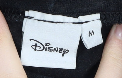 Unisex Adults UK Size M Disney Black Pullover Hoodie
