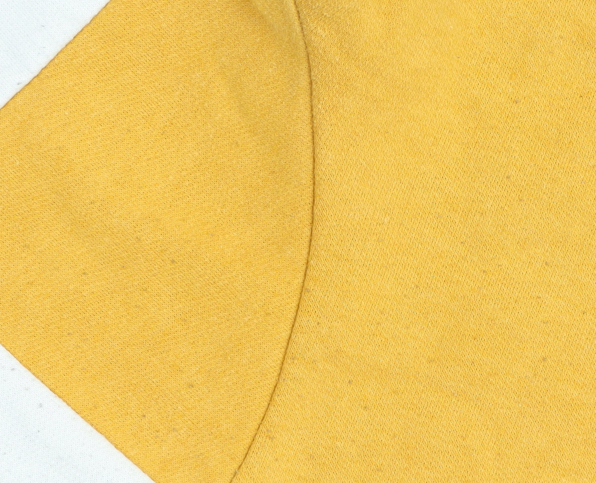 Ripstop Boys Yellow Colourblock Pullover Sweatshirt L