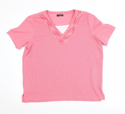 Womens UK Size M BM Pink  T-Shirt