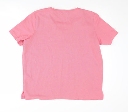 Womens UK Size M BM Pink  T-Shirt
